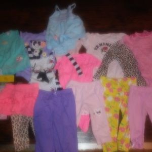 Girls lot size 6/9 months